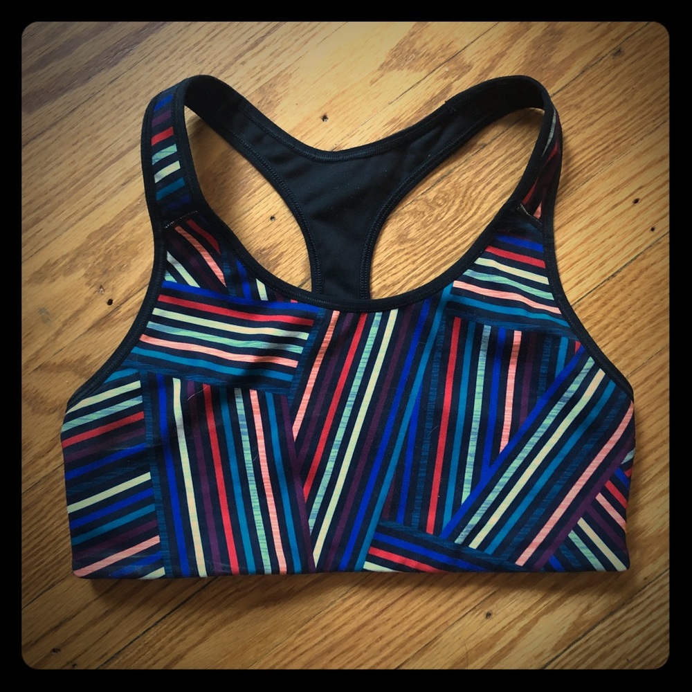 Old Navy Medium Colorful sports bra